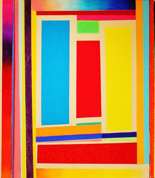 Liminal Leap   2015 127cm x 112cm/50" x 44" soft pastel on cotton rag paper